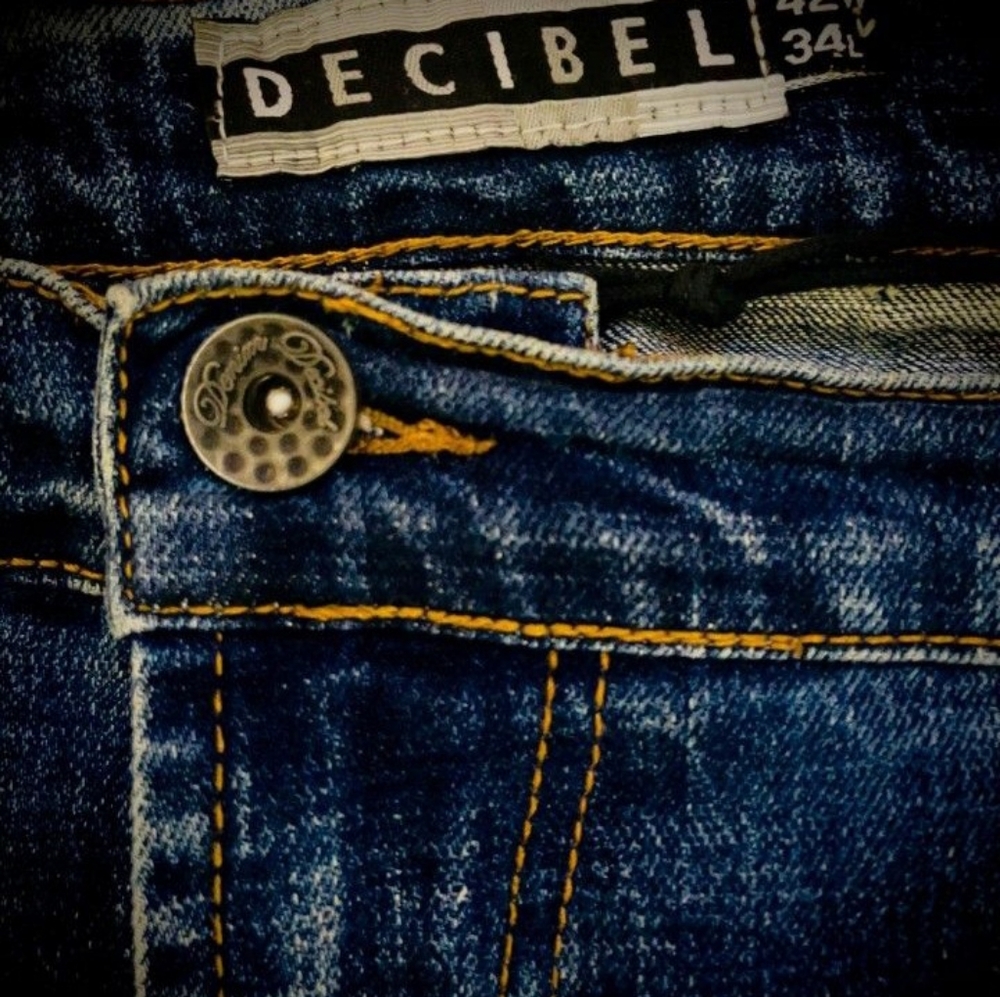 Outstanding Decibel Man's Jeans. W 42, L 34. Excellent Condition! - Picture 3 of 5